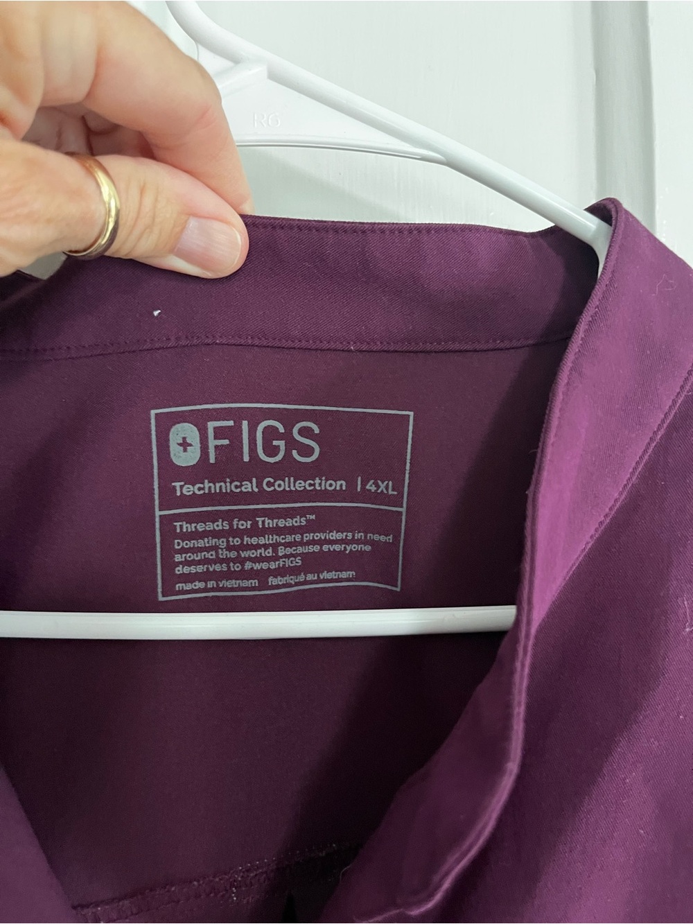 Figs Rafaela Oversized Scrub Top - Picture 6 of 7